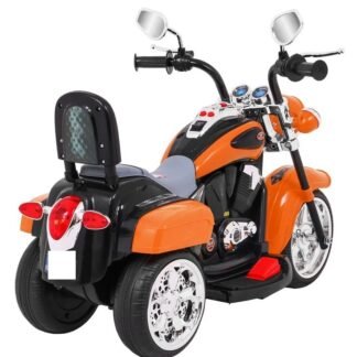 Moto Chopper style 6v para niños, 2-4 años, narnaja   INDA572-RA-TR1501